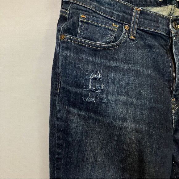 Levis Reworked Distressed Patchwork Jeans 515 Bootcut - Picture 5 of 11